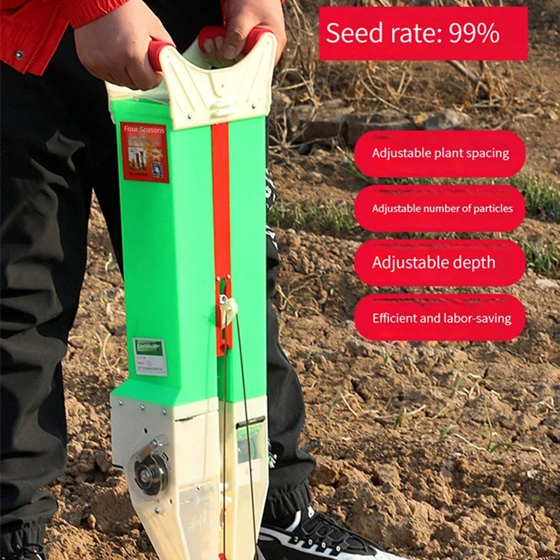 

Сеялка сельскохозяйственных имплантатов Многофункциональная сеялка для кукурузы, тофу, пудинга, овощей