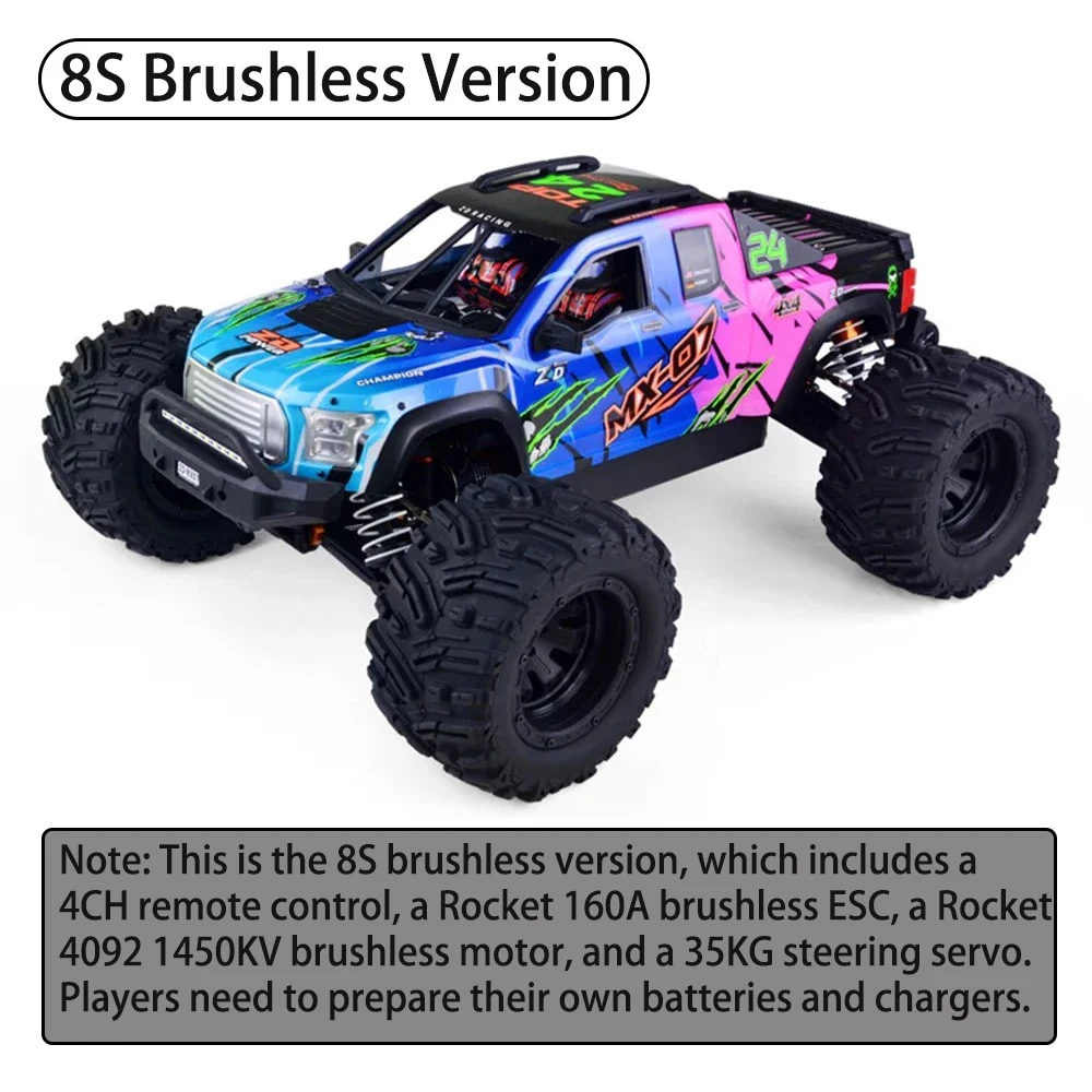 ZD Racing MX-07 1:8 Brushless RC Buggy 4WD