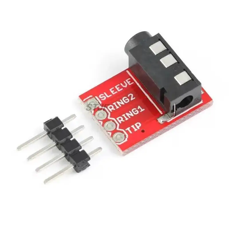 TRRS 3,5 mm Audio-Halterung MP3 Stereo Kopfhörer Video Mikrofon Schnittstellenmodul