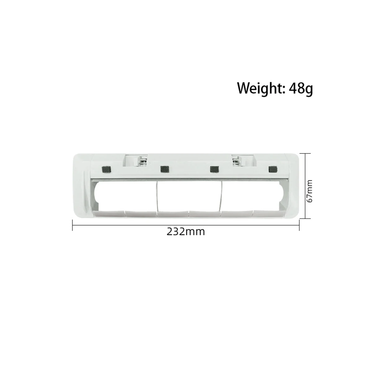 ฝาครอบแปรงหลักสำหรับ W10บอทชุดอุปกรณ์เสริมสำหรับเปลี่ยนเครื่องดูดฝุ่น W10Pro