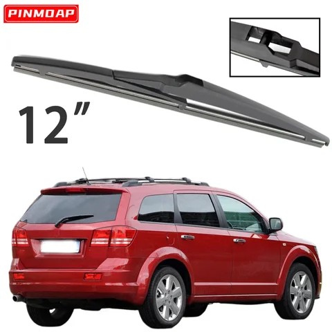 12-дюймовый Задний Стеклоочиститель Для Dodge Journey 2008-2020, Резиновая Щетка Для Стеклоочистителя Заднего Стекла