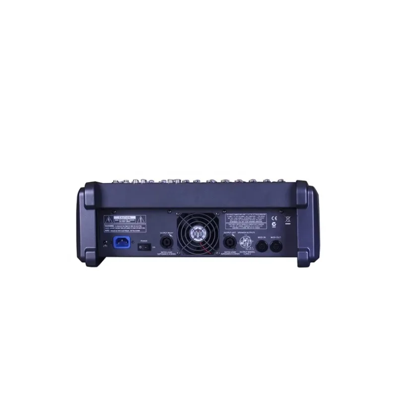 PM600-3 6 Channel Usb Audio Interface Power Mixer Control With 2*1200W Amp For Recording