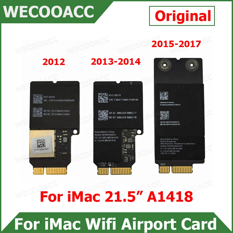 Tested Original Wifi Airport Card For Apple iMac 21.5