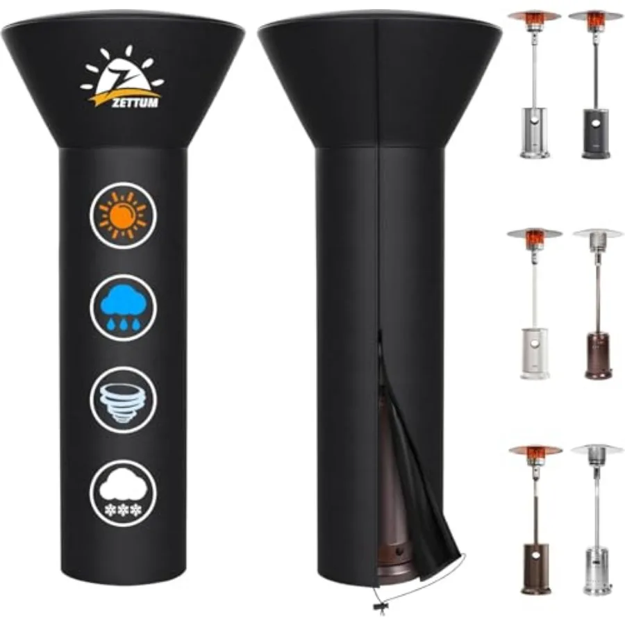 

Чехлы для уличных обогревателей 600D с молнией, водонепроницаемые, сверхпрочные, для пропановых обогревателей East Oak, Hampton Bay, Fir