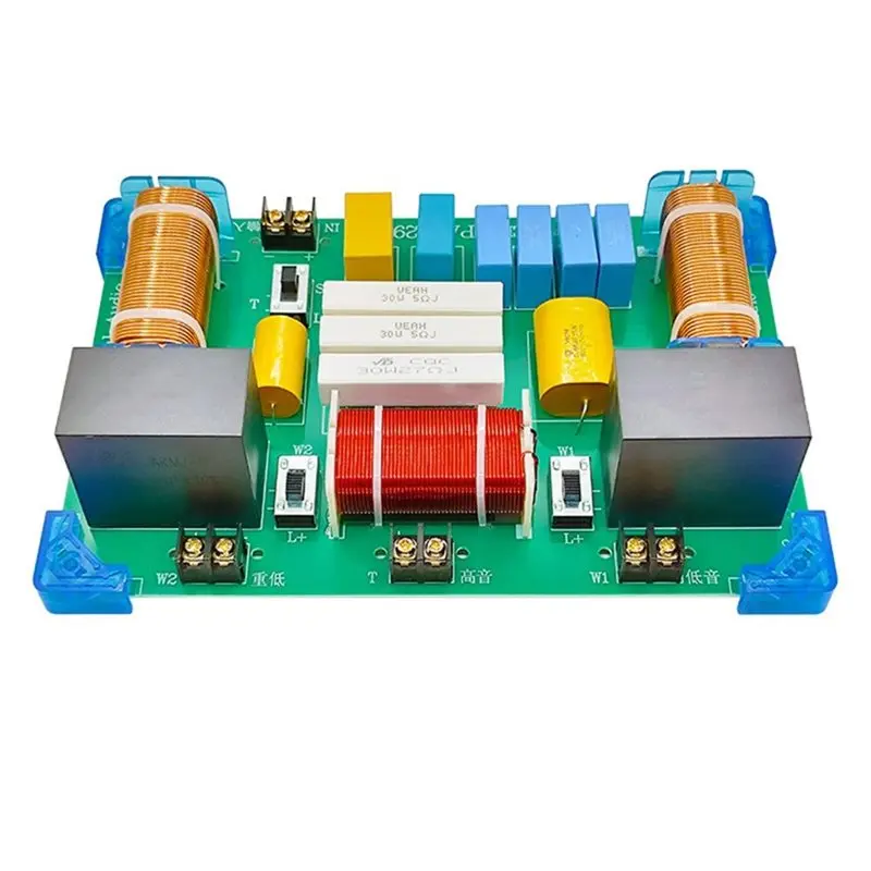 【value-money】multi-stage-adjustable-filter-board-3-channel-frequency-divider-1000w-pa-329-treble-bass-subwoofer