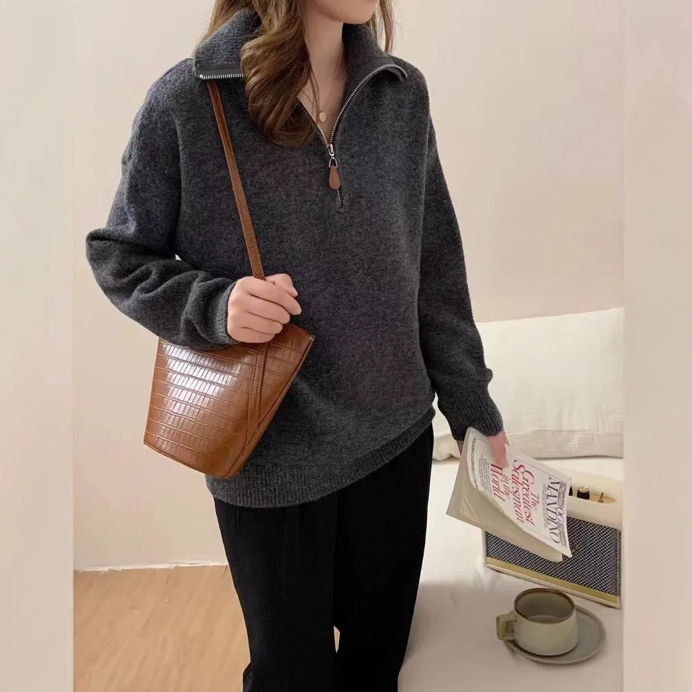 

Sweaters Jumpers Pullovers Woman 2000S Clothing Y2K Cotton Motif Semi-Fitted Tender Cute Vacation Knitwear Tassel Vintage