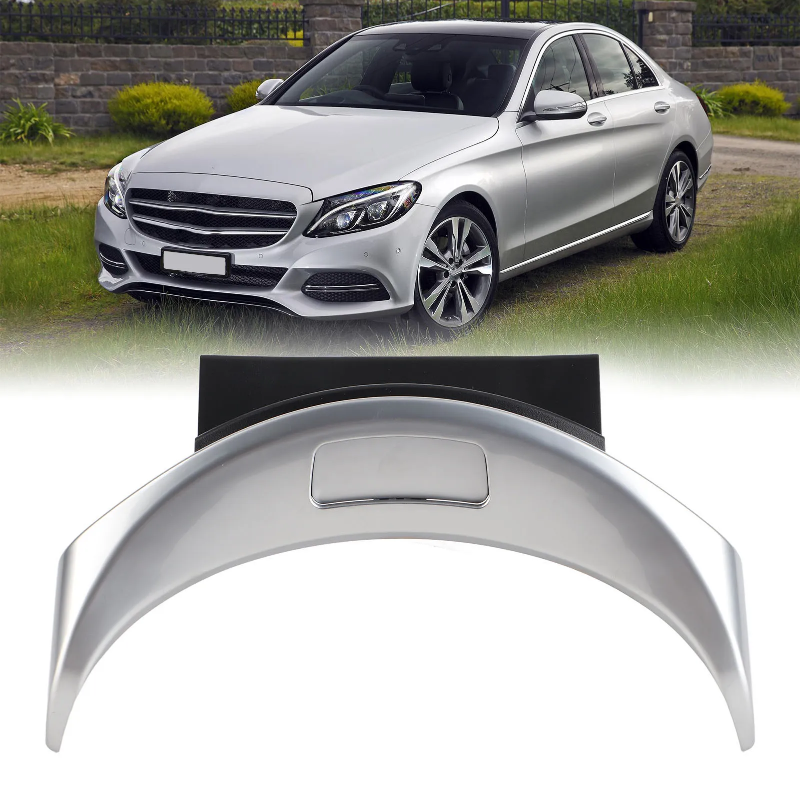 

Armrest Storage Box Release Button 2056803307 Replacement for W205 C200 C250 C300 W253 GLC260 GLC200 2056803307