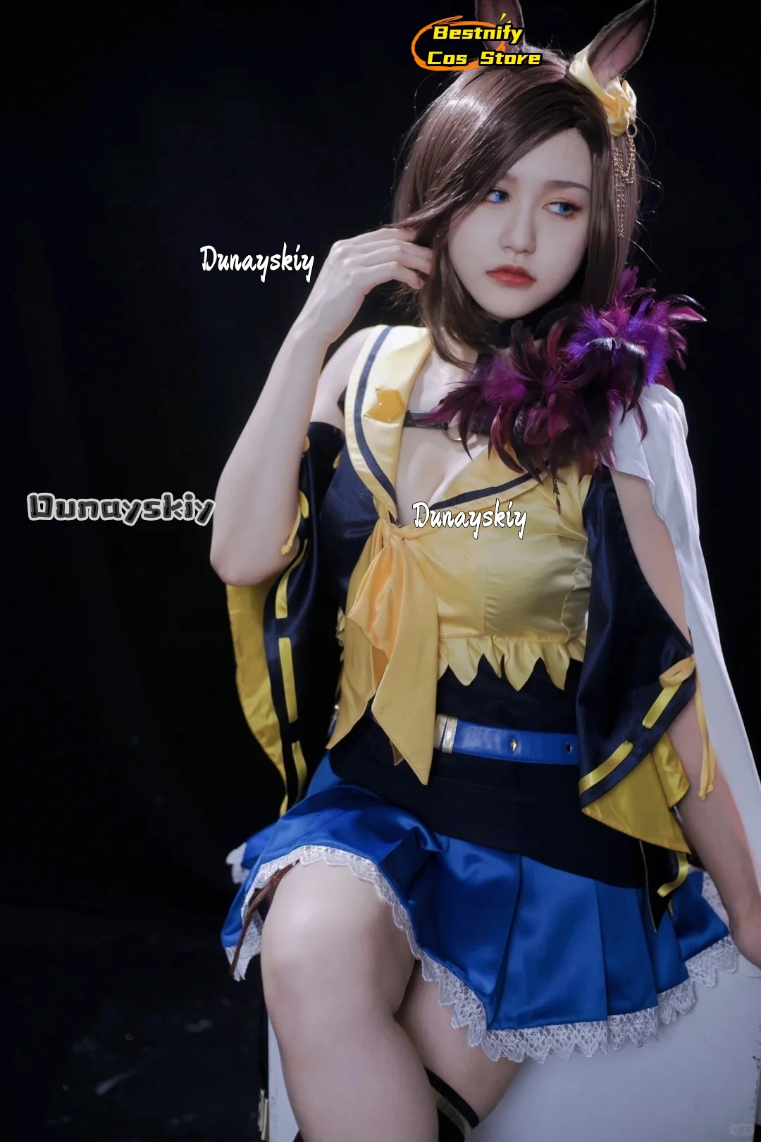 

Bestnify Cos@Uma Musume Pretty Derby Emperor Kizuna Outfit Cosplay Costume Authentic Game Replica Anime Outfit Holiday