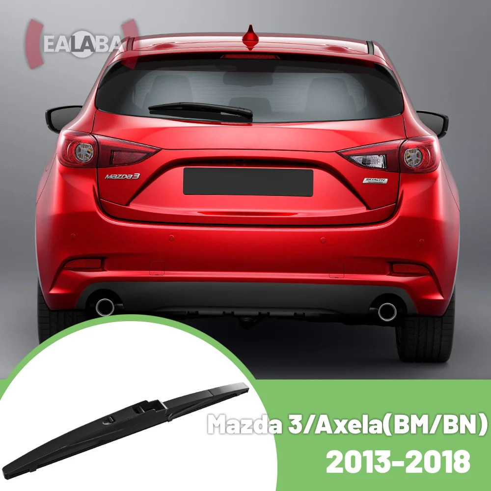 Rear Wiper 12″ For Mazda Mazda 3/Axela(BM/BN) 2013-2018 Windshield Windscreen Rear Wiper Blade Accessories 2014 2015 2016 2017
