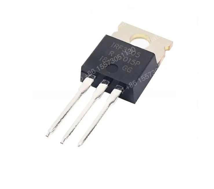 100pcs IRF3205PBF IRF3205 novo chip IC original transistor de efeito de campo (MOSFET) TO-220AB