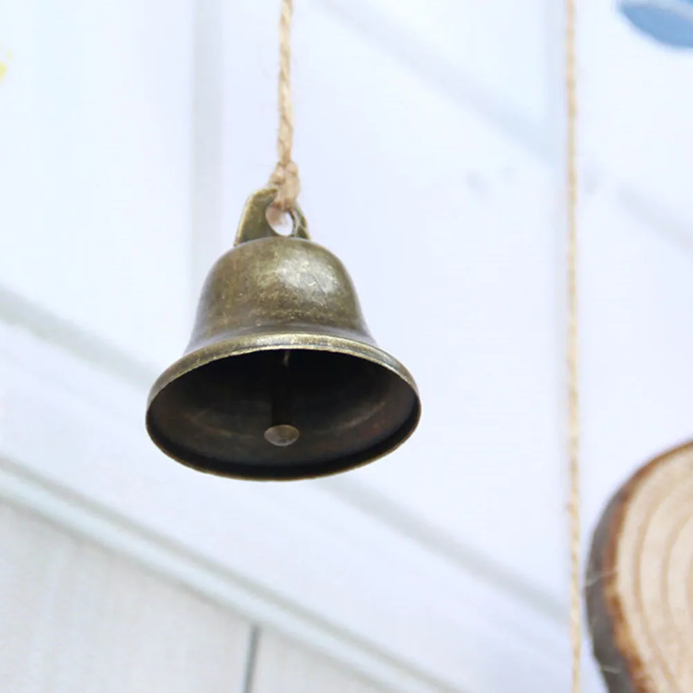 

35Pcs Bronze Hand Bell 38Mm Polished Brass Lightweight School Christmas Party Decor Restaurant Call Service Rattle