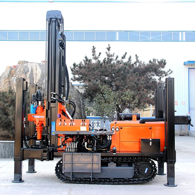 180m 200m Water Drilling Machinery Pneumatic Portable Hydraulic Water Well Drilling Rigs Borehole Drilling Rig Price