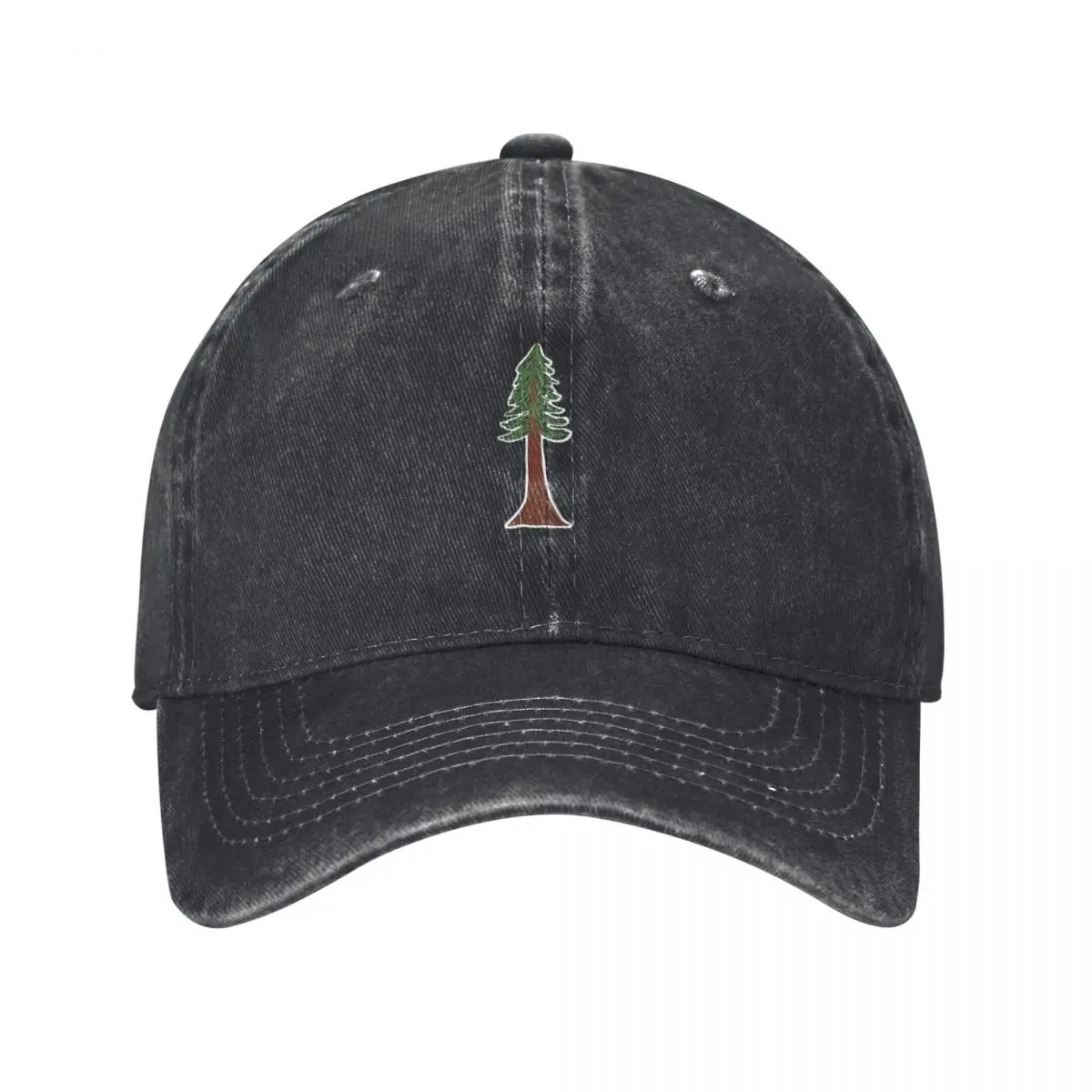 

California Redwood Tree Baseball Cap Vintage Luxury Cap Trucker Cap summer hat Women's Hats For The Sun Men's