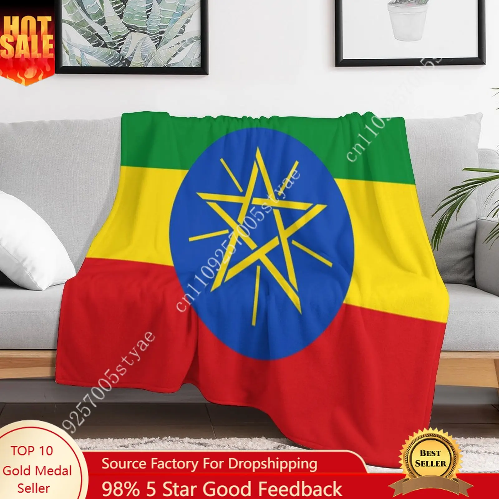 

Ethiopia Flag Flannel Blankets Are Soft Comfortable and Warm Perfect for Winter Naps Homes Offices Travel Camping and More