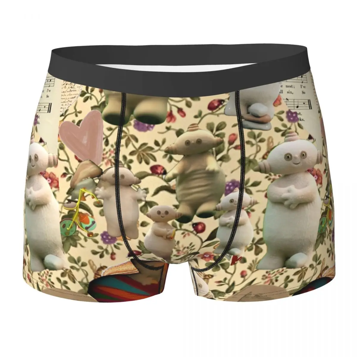 

Makka Pakka In The Night Garden Underwear Men's Shorts Briefs Soft Trend Boxershorts High Quality Printed Oversize Panties