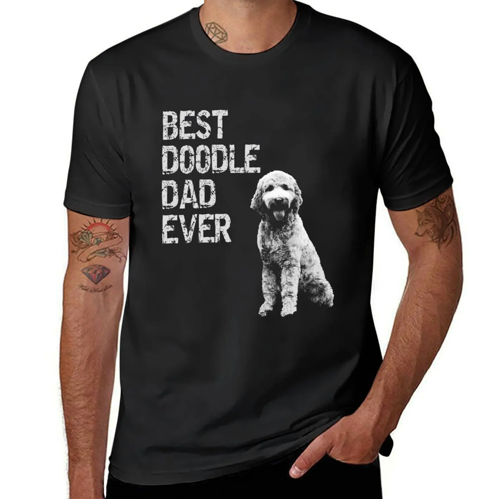 Best Doodle Dad Ever - Goldendoodle Dad Shirt Pet Owner Gift T-Shirt sports fans oversizeds mens funny t shirts