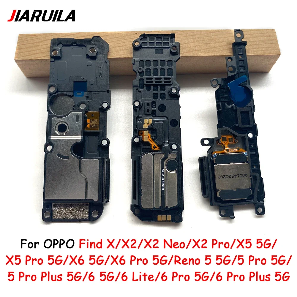 50Pcs,For OPPO Find X X2 Neo X5 X6 Pro Reno 5 6 Lite Pro Plus  Loudspeaker bottom Loud Speaker Sound Buzzer Ringer Flex Cable
