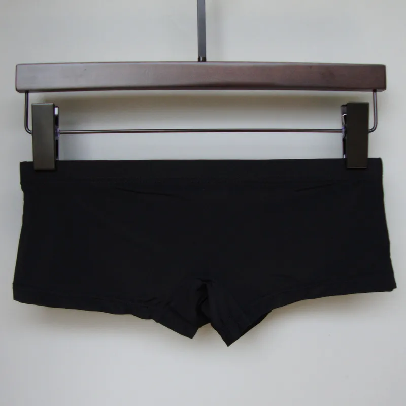 Youth Ice Silk Transparent Underwear for Men Thin Low Rise Breathable Boxer Shorts Boy Summer Breathable Trunks Fashion Panties
