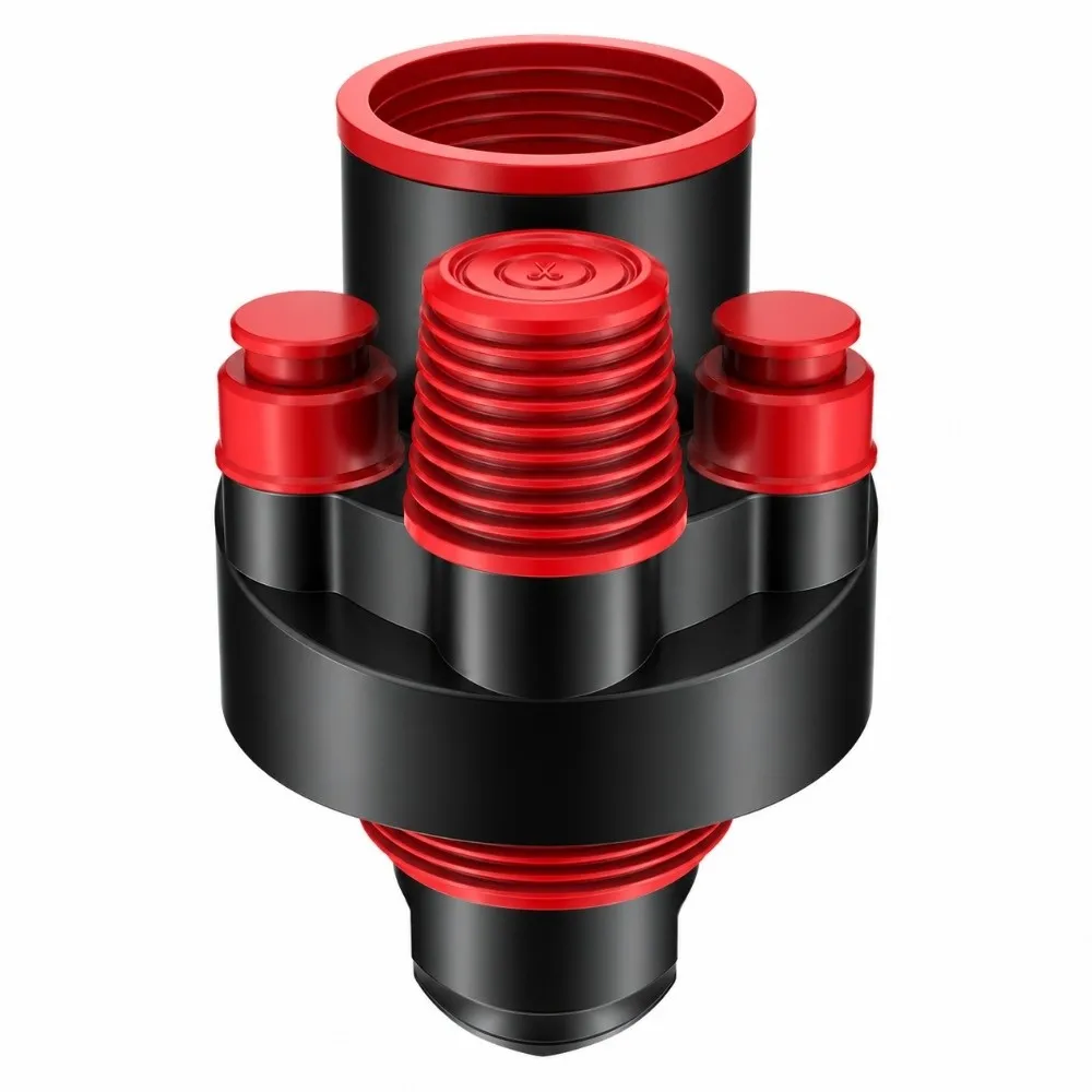 Anti Odor Sink Drain Pipe Adapter Sealing Ring Multifunctional Kitchen Basin Sewer Branch 4 in 1 Dishwasher Water Pipe Connector