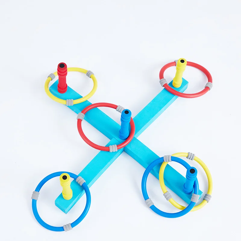 Anello in schiuma EVA lancio base giocattolo lancio giocattolo genitore-figlio PK giocattoli lancio per bambini asilo gioco sportivo lancio all'aperto