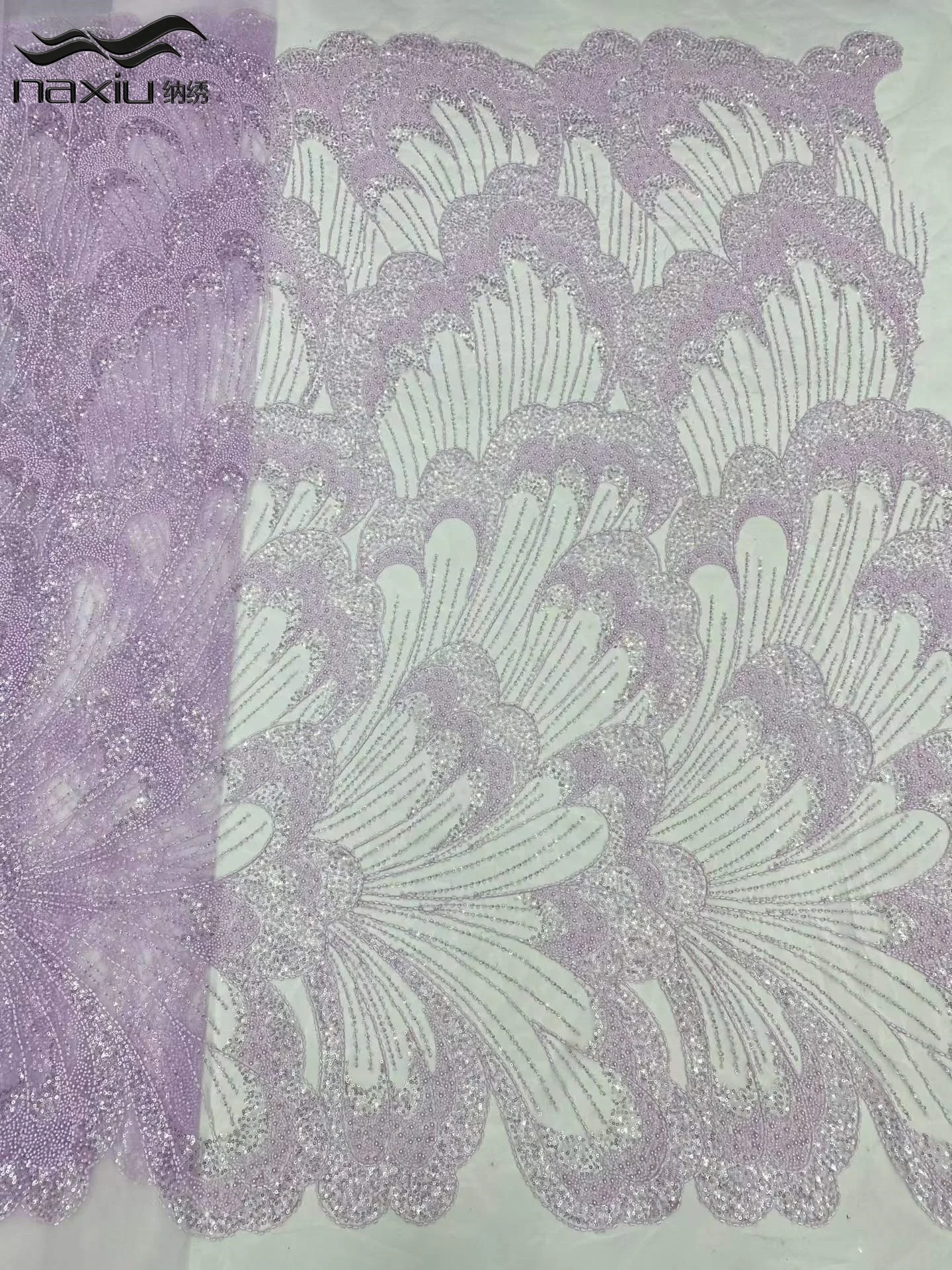 

Madison Luxury African Beads Groom Heavy lace Fabric 2026 High Quality Sequins Embroidery French Tulle Laces For Nigeiran Party