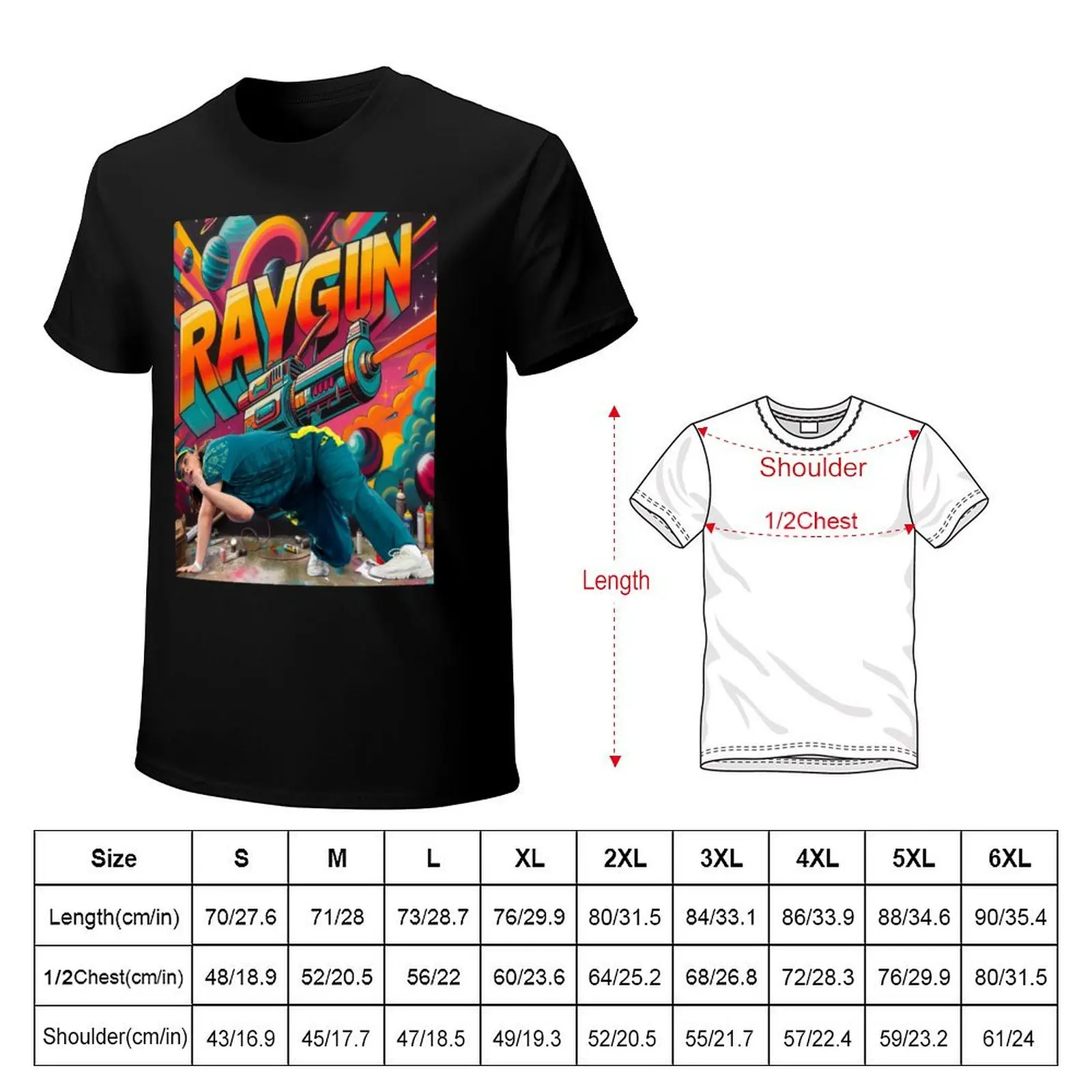 Raygun Australian Breakdance Legend T-Shirt Breathable Travel T-Shirt