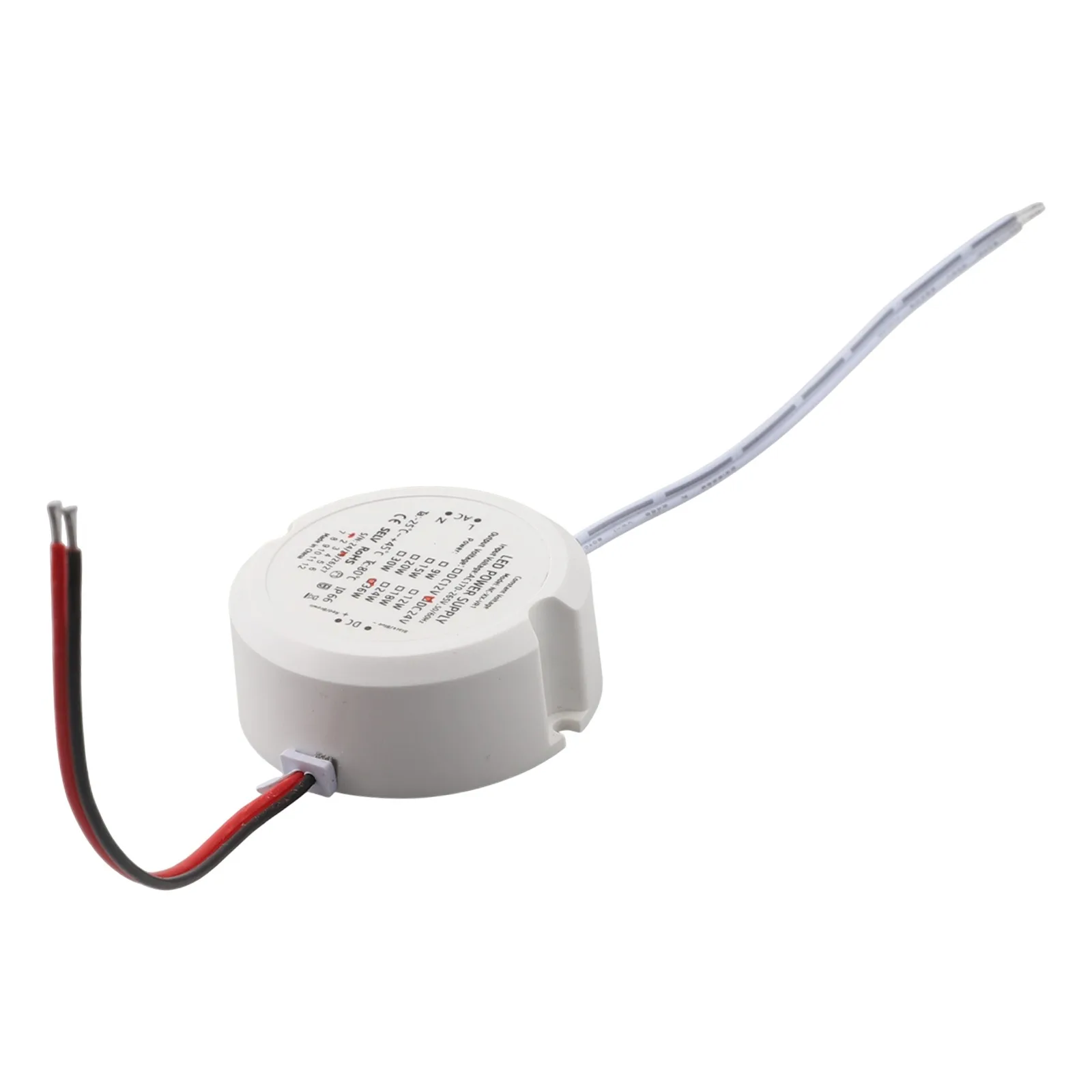 36W Constant Voltage 55*23mm 12V 24V Power Supply Miniature Design Over Current Protection Robust Safety Features