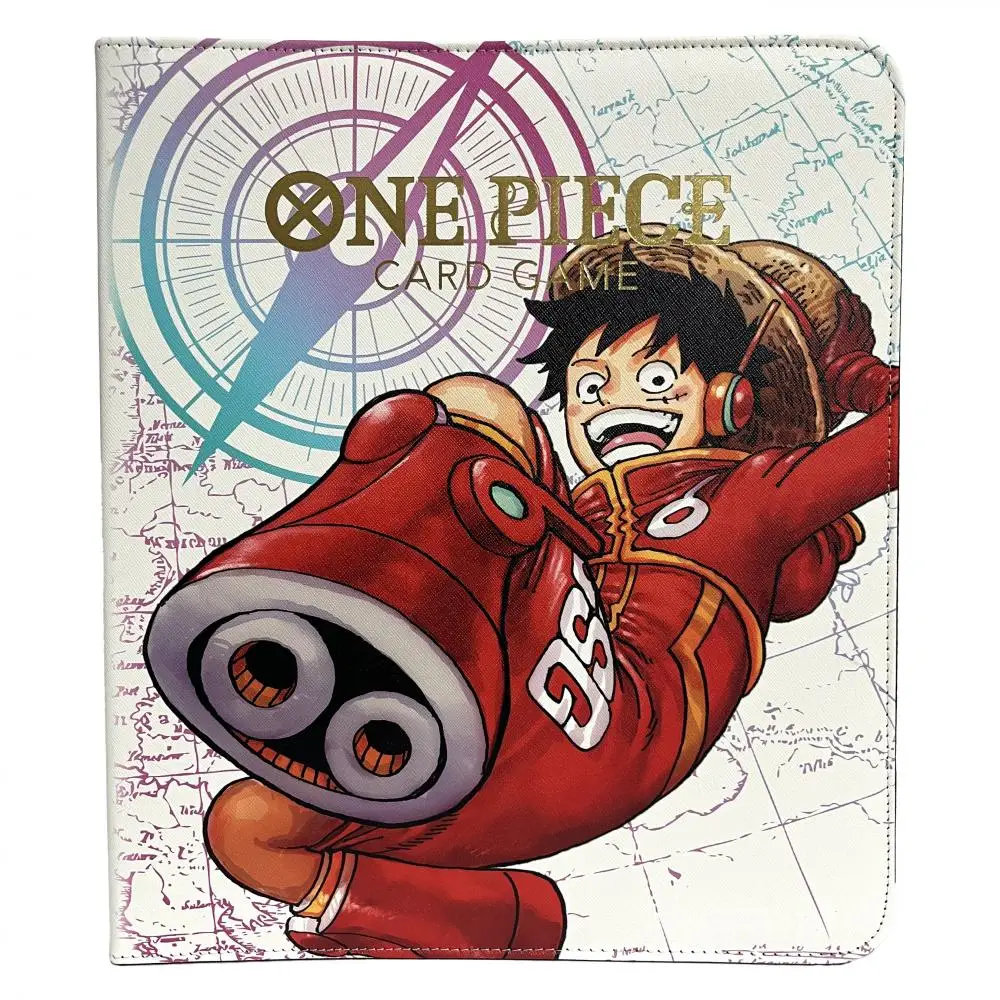 OPCG One Piece Anime Luffy Hot Stamping 540Pcs Card Booklet Album Binder Egg Head Island Game Card Collection Kids Toys Gift