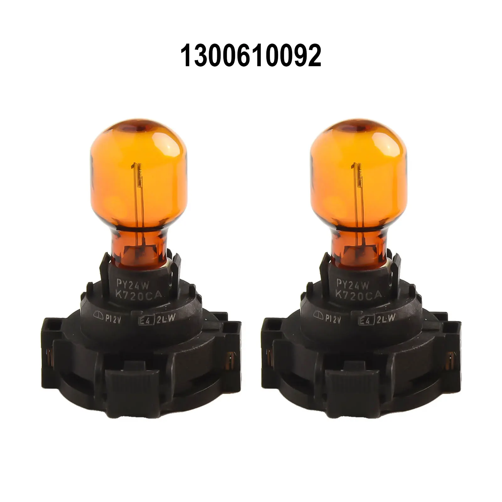 

2Pcs PY24W Car Front Turn Signal Light Lamp Bulbs With Base For BMW E90 E92 F07 F10 F32 F33 F36 Auto Front Turn Signal Light 12V