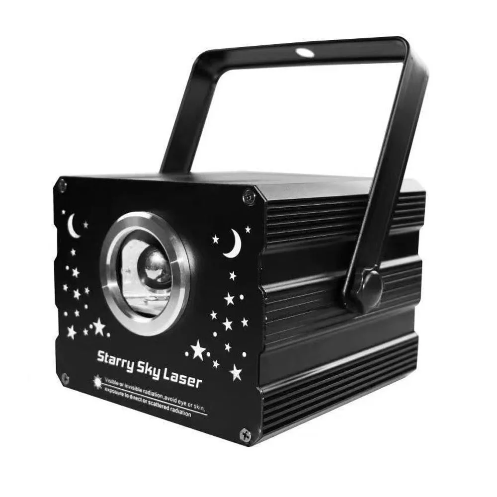 DJ Disco Party Light Starlit Sky Mini Laser Light DMX Control Starry Sky Laser Light Sound Activated Stage Light Holiday Decor