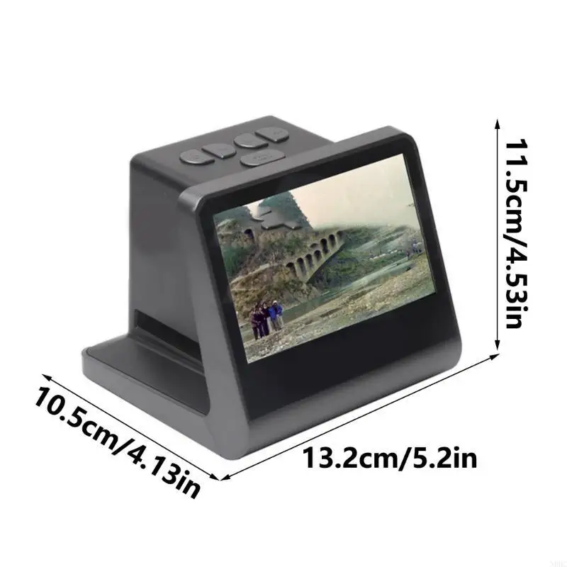 

MultiFormat Film Scanner 14MP 22MP Film And Slide Scanner Convert Color & B and W Negatives & Slides 35mm,126,to Digital N0HC