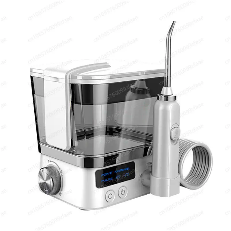 Multi-Function Desktop Cleaner - Handheld Flusher with Interchangeable Nozzles for Washing & Scrubbing