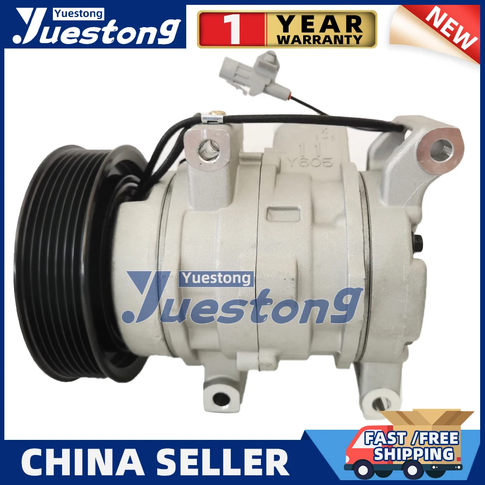 A/C Compressor w/Clutch 4472608020 For Toyota Hilux 2004 2005 2006 -2015 3.0L