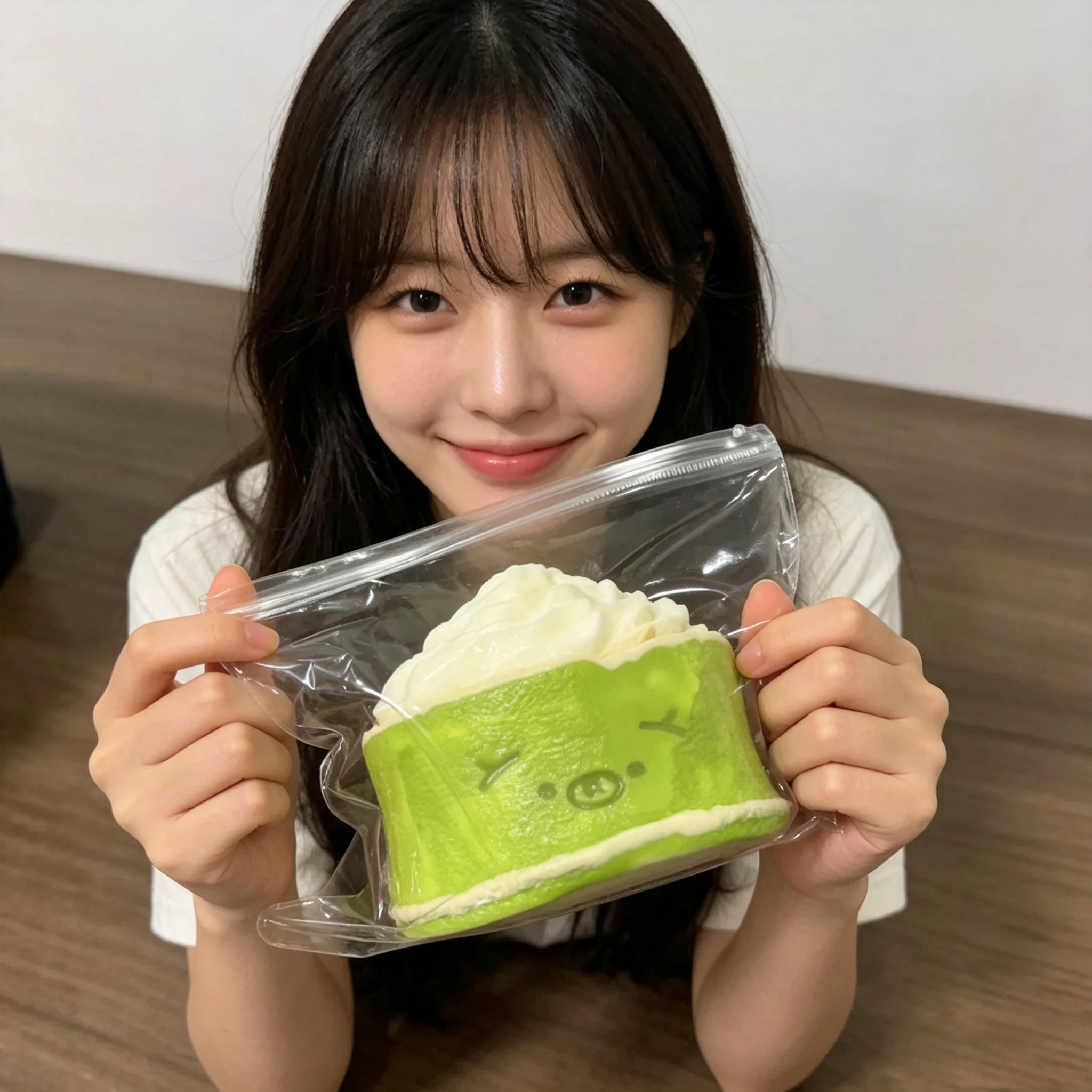2026 NEW Korean Bestseller 1 Pc Handmade Bear Bamboo Tube Ice Shape Cream Shaped to Relieve Stress - Food Grade Silicone S - view 4