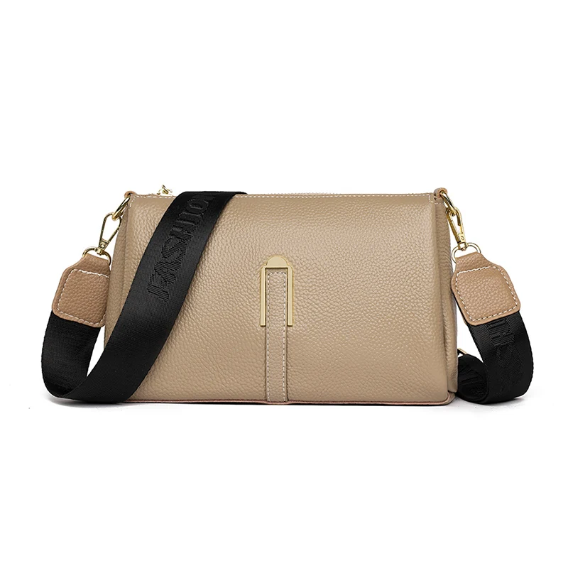 High Quality Cow Leather Ladies Handbag Fashion Luxury Female Messenger Shoulder Sac Women Genuine Leather Crossbody Bags Tote