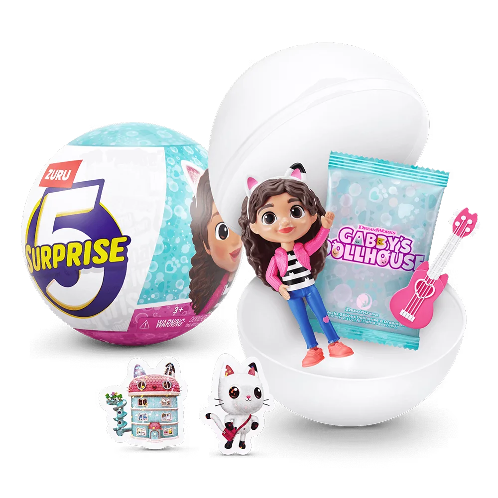 

Surprise Mini Brands Toy Zuru Mystery Blind Box Figurine Gabbys Dollhouses Jacket Caketopper Cake Decorations Birthday Playset