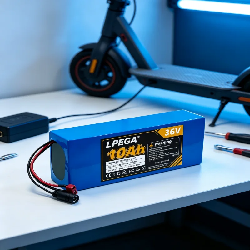 10S2P 21700 5C power lithium battery pack 36V 100% 10.0Ah rechargeable 500W for electric scooters, bicycles, motorcycles