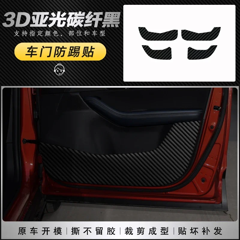 Carbon Fiber for Mazda CX30 CX-30 Car Protect Film Interior Sticker Center Console Gear Storage Box Kick Door Windows Lift Panel