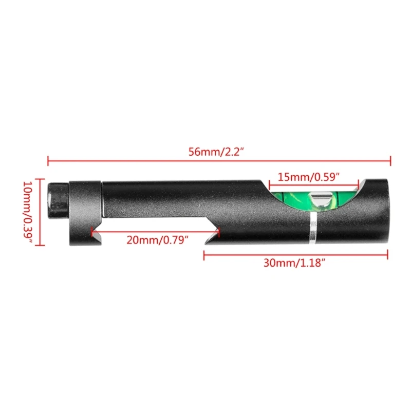 11/20mm  Gunsmith Bubble Balance Level Scope Mounting Maintenance Leveling Bubble Tool for Rifle Scope Hunting Accessory