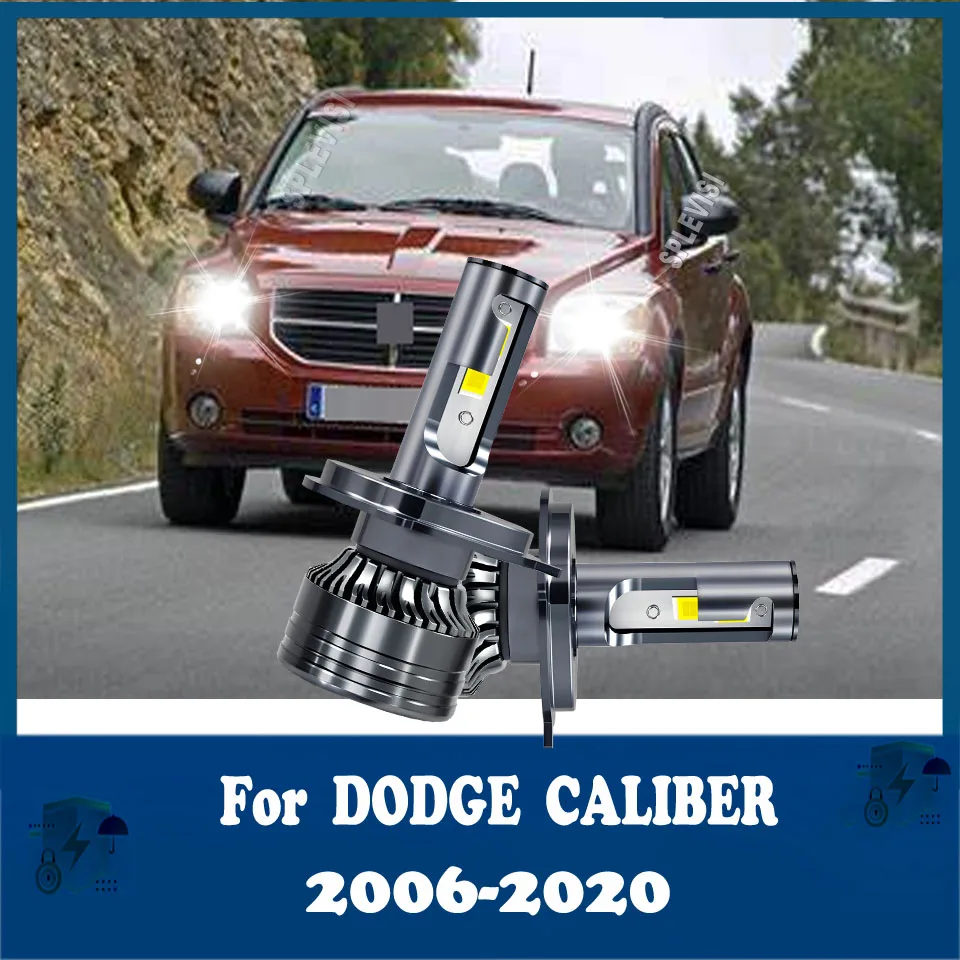H4 9003 headlights Illuminate the road For DODGE CALIBER 2006 2007 2008 2009 2010 2011 2012 2013 2014 2015 2016 2017 2018-2020