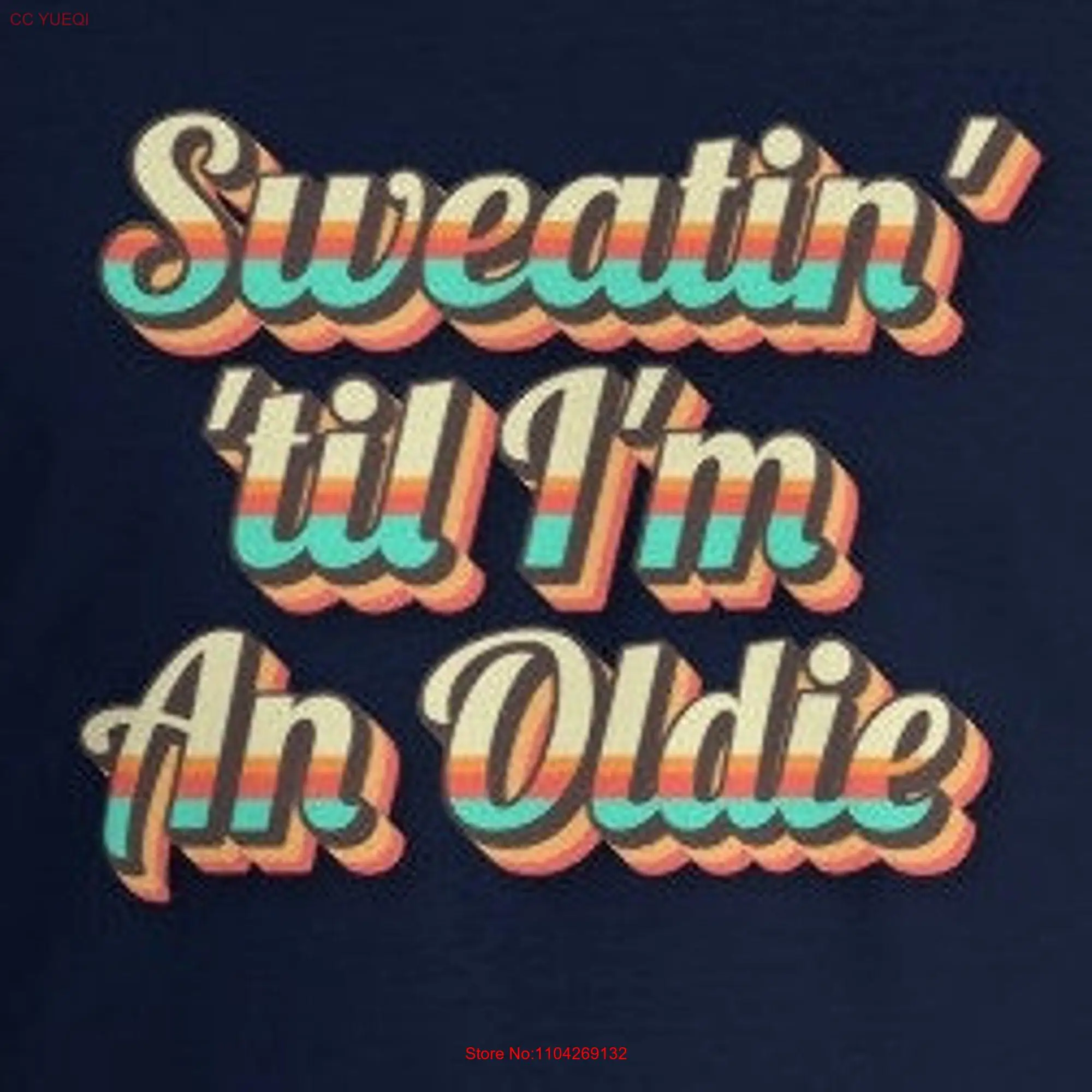 Sweatin' 'til I'm an Oldie Vintage Style Sweatin to the Oldies Athletic Fit Bodybuilding T Shirt Gym For Men