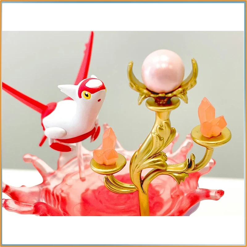 รีเมนท์ โปเกมอน เจมสโตน คอลเลคชั่น ชายนี่ มิสเตอร์ซิส วันเดอร์ - ลาเทียส, ลาเทียส, ลีฟีออน, เก็นการ์, พิคาชู, นินเทลส์ โมเดลของเล่นสะสม ของขวัญ