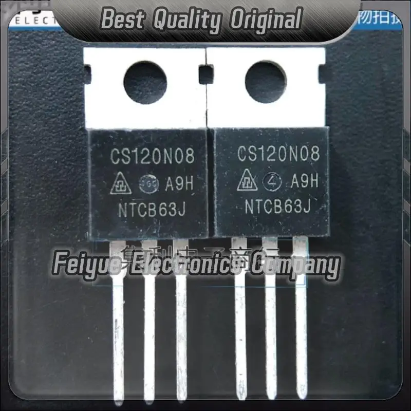 5PCS-20PCS  CS120N08 CS120N08A9H MOS 120A80V TO220 Best Quality Imported Original