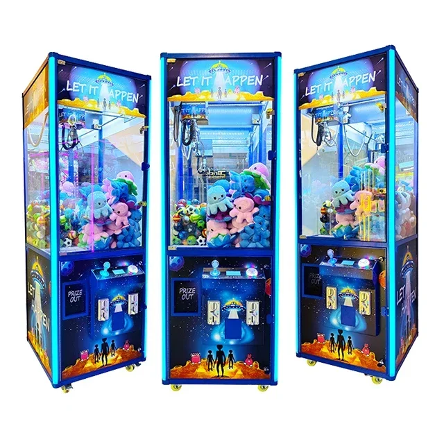 

25 Inch Small Claw Machine "Let It Happen" Toy Vending Coin Operated Games Machine Claw Crane Machine
