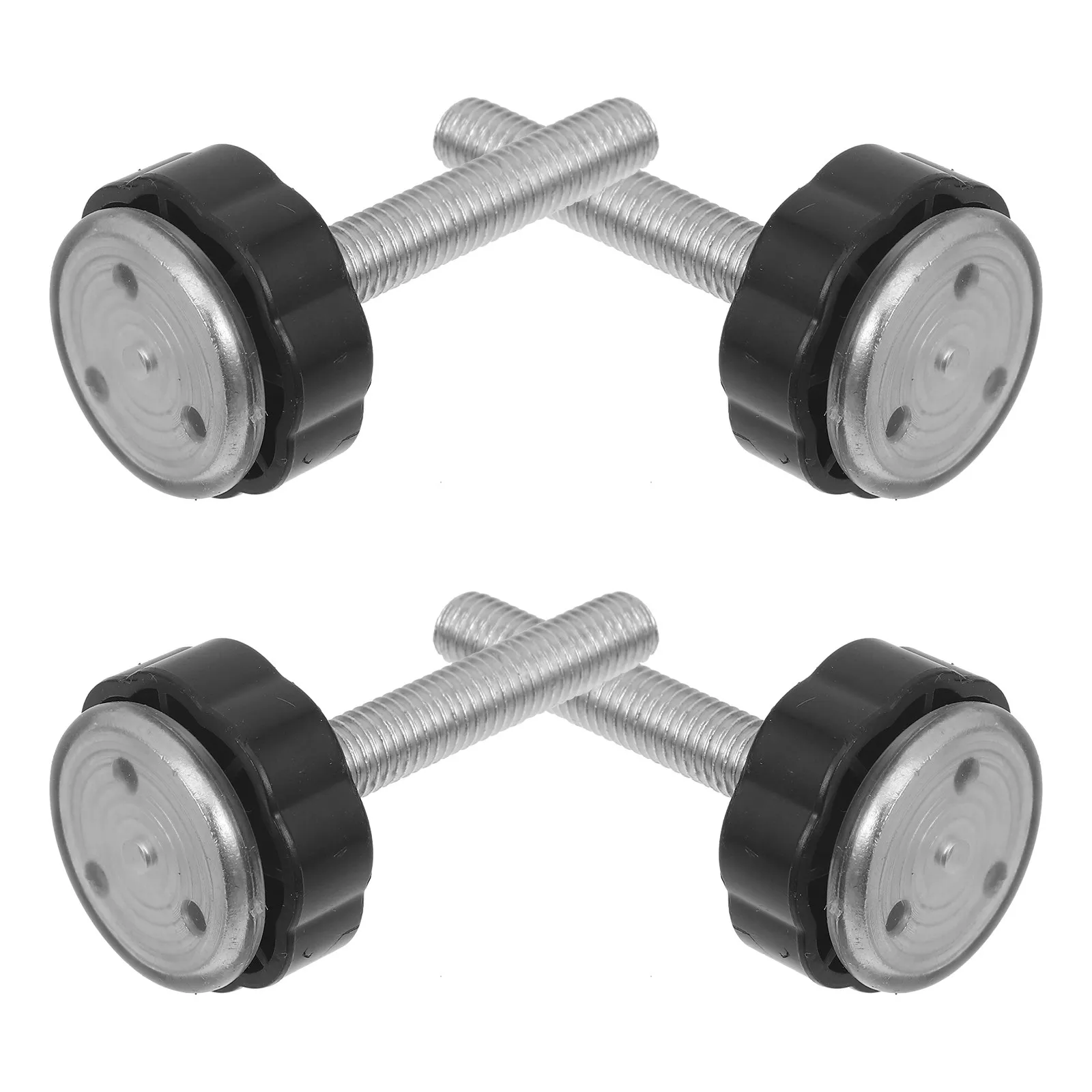 

4Pcs Aluminium Alloy Baby Gate Spindle Rods Threaded Pressure Mount Extender for Pet Safety Gate Baby Fence Hardware