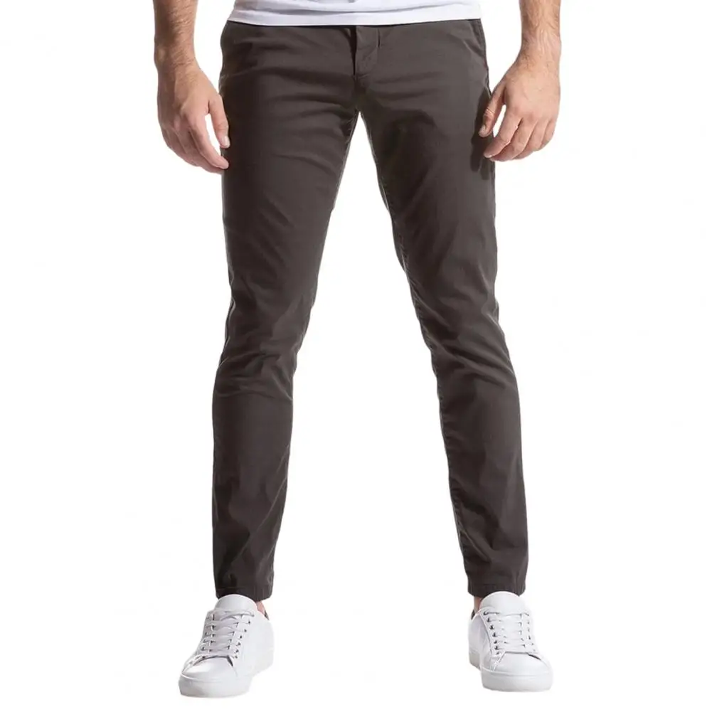 Lightweight Lightweight Daily Wear Chinos Men's Slim Fit Twill Trousers Stretch Chinos Pants Relaxed Fit Casual Straight Leg for Office - Aliexpress Deal