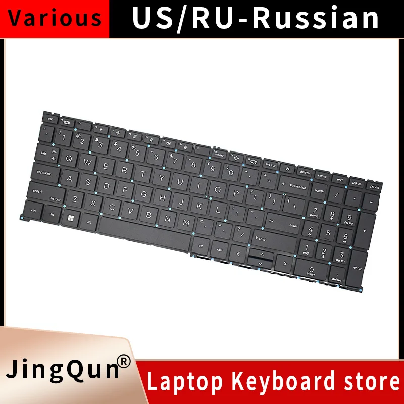 

Сменная русская клавиатура США/RU для HP ZBook Fury 16 G9V/G10/G11 6037B0231403 SG-B1920-2BA SN1A93B2