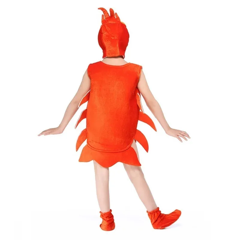 طفل طفل كراب جراد البحر السلاحف البحر الحيوان تأثيري حلي لحفلة الهالوين أداء المدرسة حللا صبي فتاة الحيوان الدعاوى