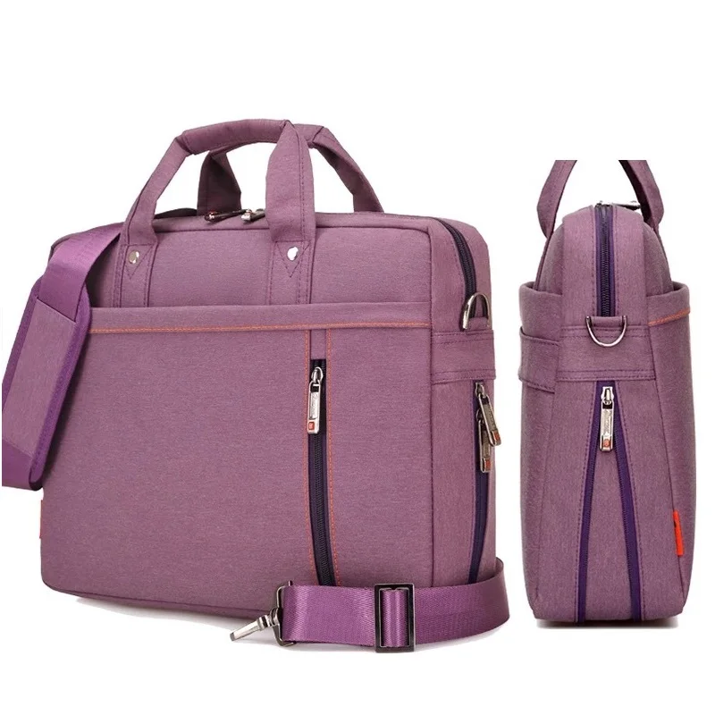 aigreen Stoßfeste Messenger-Laptoptasche 13,3, 14, 15,6, 17,3, 18 Zoll, Aktentasche für Herren und Damen, Umhängetasche für MacBook Air Pro Notebook-Computer 8