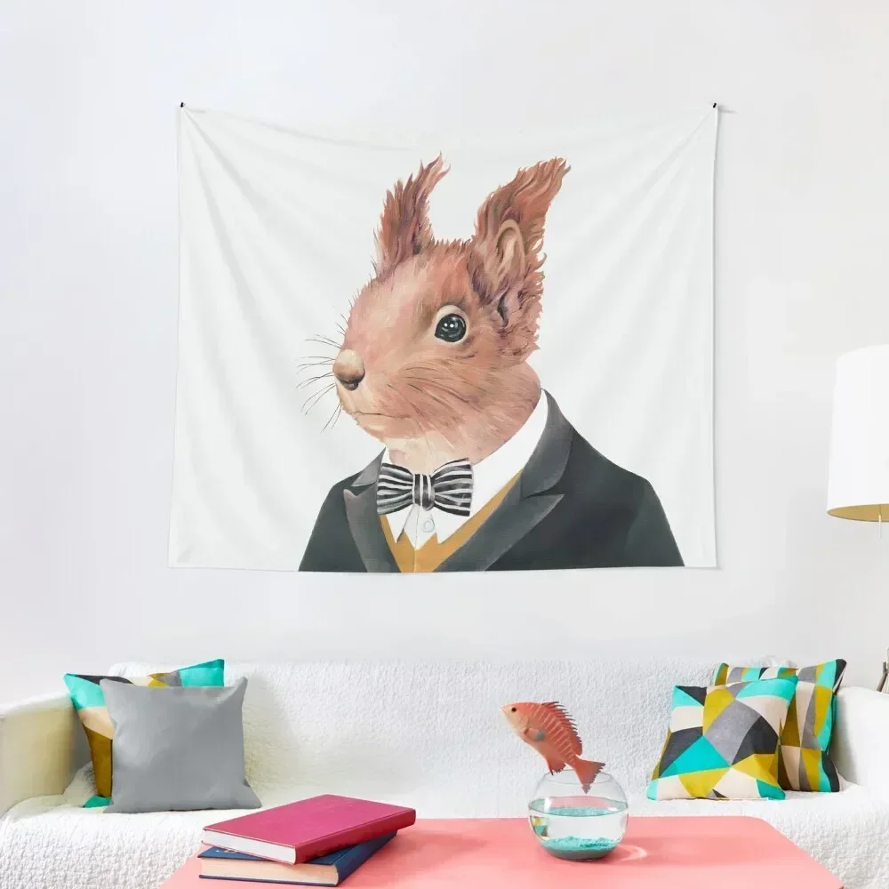 

Red Squirrel Tapestry Korean Room Decor Home Decoration Accessories Room Decore Aesthetic Tapestry